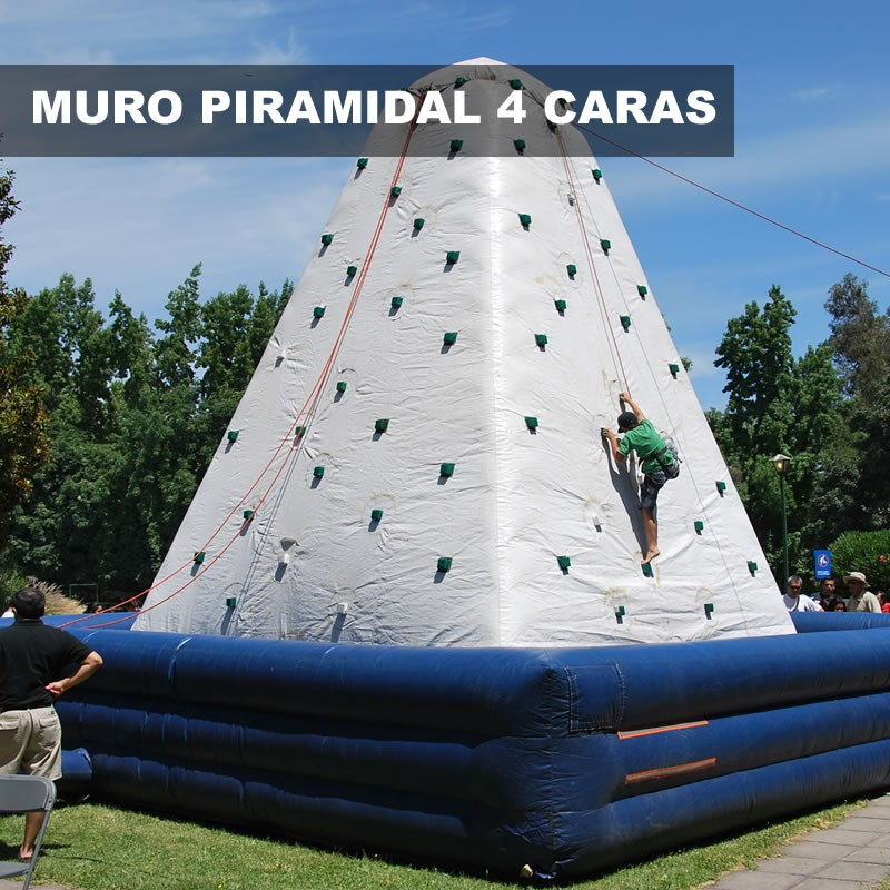 Muro piramidal 4 caras