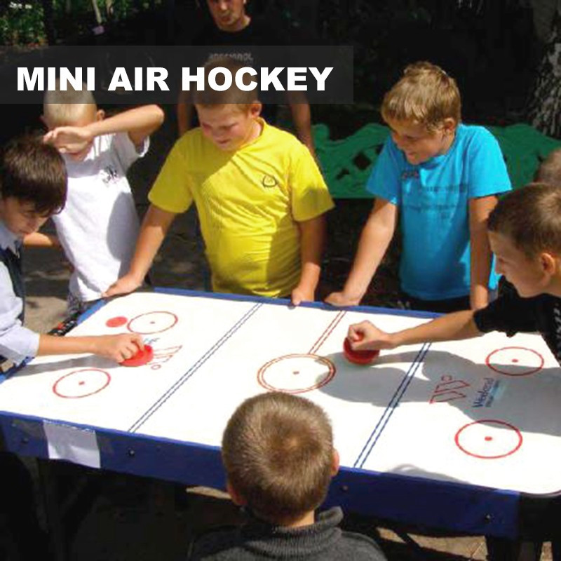 Mini air hockey