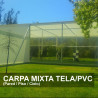 Carpa mixta tela PVC