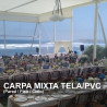 Carpa mixta tela PVC