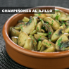 Champiñones al ajillo