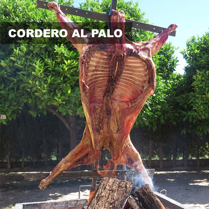 Cordero al palo