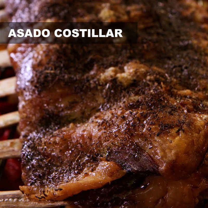Asado costillar