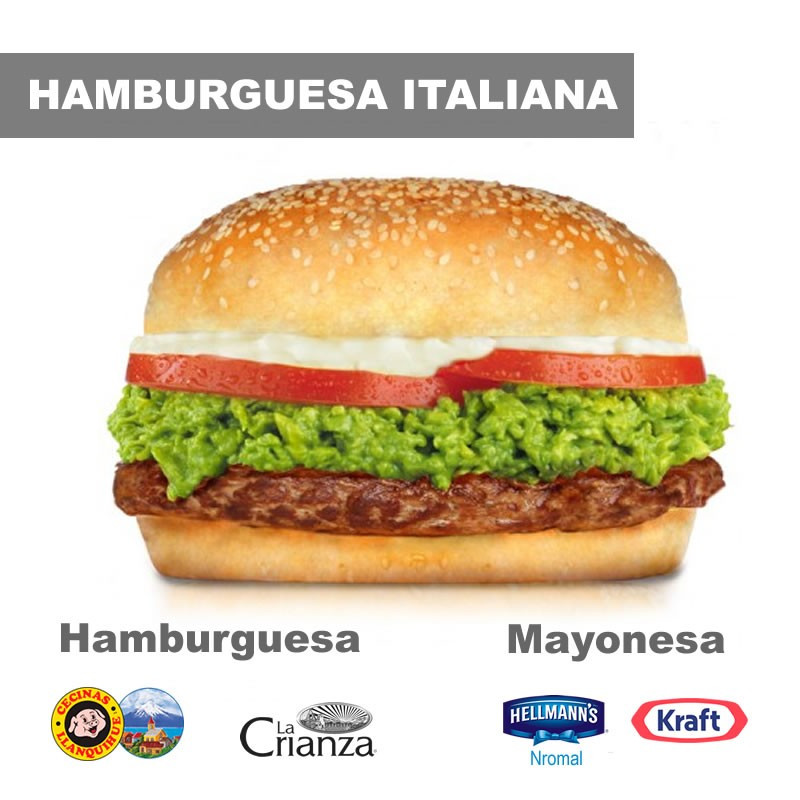 Hamburguesa italiana