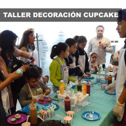 Taller decoración cupcake