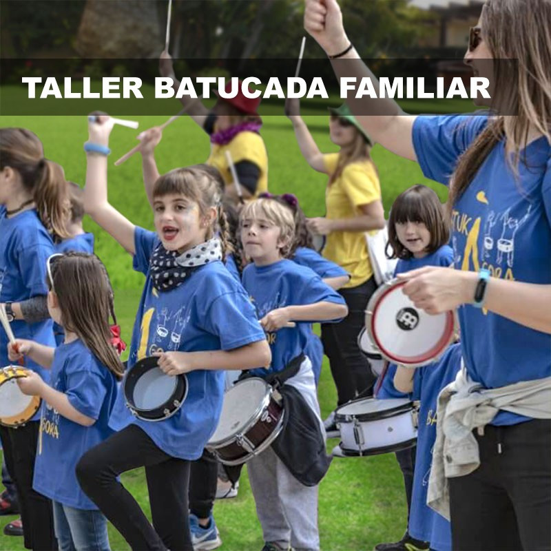 Taller batucada familiar